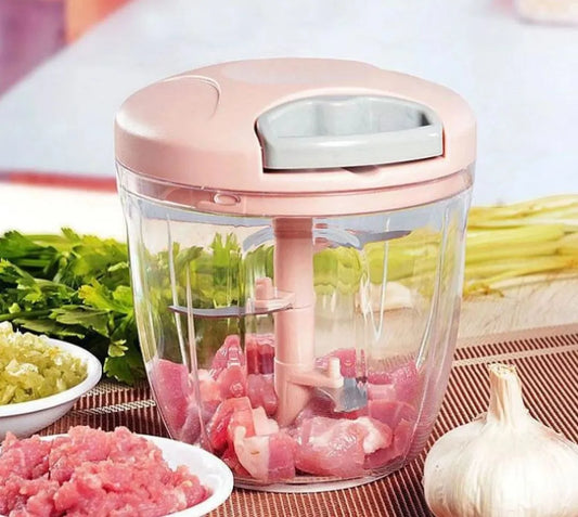 Manual Chopper/ Speedy Chopper 900ML with 5 Blades & 500ML with 3 Blades