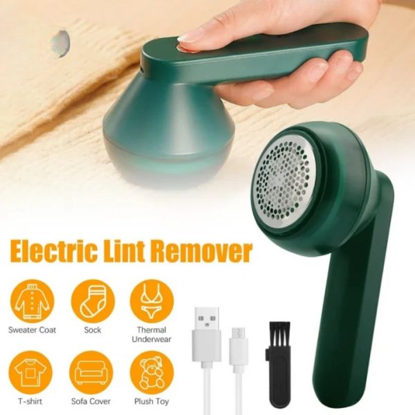 Electric Lint Remover for Clothes & Sweaters | USB Rechargeable | Perfect for Fluff, Fuzz, and Hair Ball Trimming