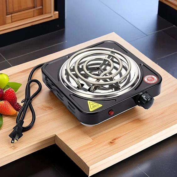 Electric Stove - Single Compact and Efficient Cooking Solution - 1000W.