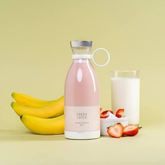 Glass Bottle Portable USB juicer Rechargeable.