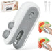 Rechargeable Plastic Bag Sealing Machine, 2 In 1 Mini Heat Bag Sealing Machine, Handheld Plastic Bag Heat Sealer