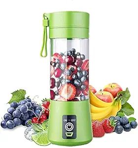 Six Blade Portable USB Electric Juicer Bottle Blender