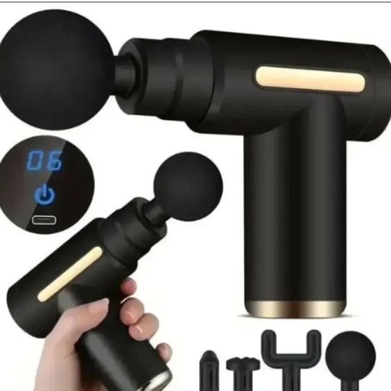 Portable Mini Muscle Massage Gun-Handheld Electric Deep Tissue Percussion Muscle Massager