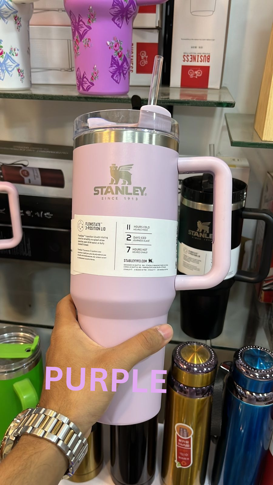 Stanley 1.20 L | H2.0 Tumbler | 40 OZ | Fully Original With Stainley Mark