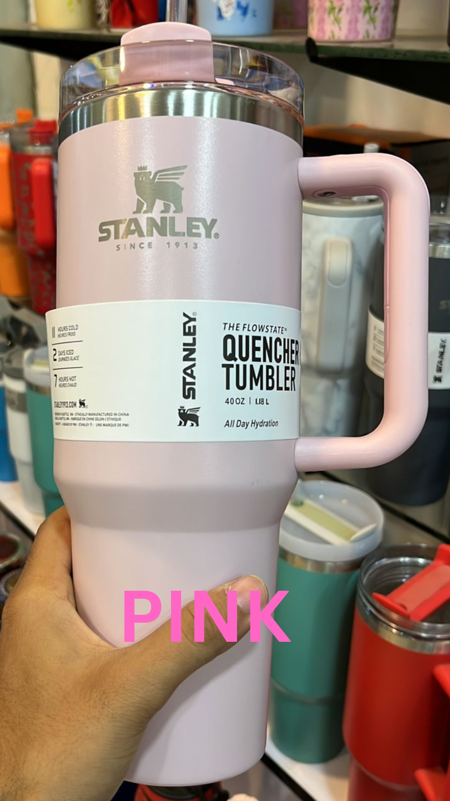 Stanley 1.20 L | H2.0 Tumbler | 40 OZ | Fully Original With Stainley Mark